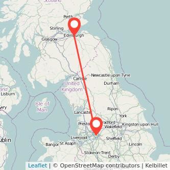 edinburgh to manchester bus